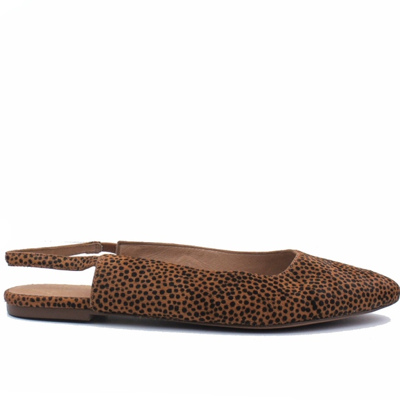 MADEWELL Margot Slingback Flat Spot Dot Calf Hair - Picture 3 of 5
